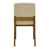 Scaun Dalby, Lemn rubberwood, 50x45x86 cm - Crem-Nuc