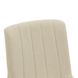 Scaun Dalby, Lemn rubberwood, 50x45x86 cm - Crem-Nuc