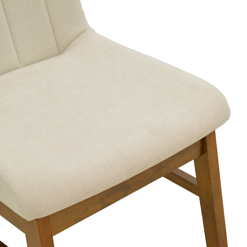 Scaun Dalby, Lemn rubberwood, 50x45x86 cm - Crem-Nuc