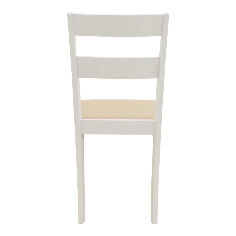 Scaun Dallan chair, Alb - Natural, 40x48x89 cm - Alb