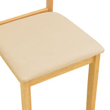 Scaun Dallan chair, Alb - Natural, 40x48x89 cm - Natural