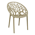 Scaun Daren de Crem 59x60x80 cm