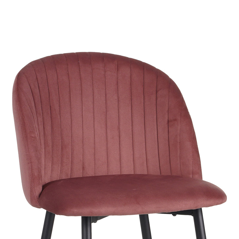 Scaun de bar Barow, Mar putred, Negru, 53x46x96 cm, foto produs 7