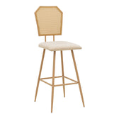 Scaun de bar Camilla I Bej 47x58x117 cm