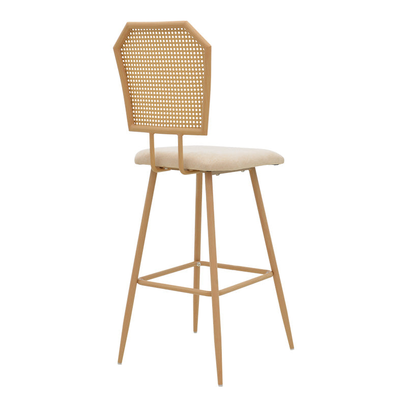 Scaun de bar Camilla I, Bej, 47x58x117 cm, imagine suplimentara