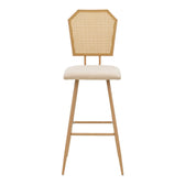 Scaun de bar Camilla I, Bej, 47x58x117 cm, perspectiva suplimentara