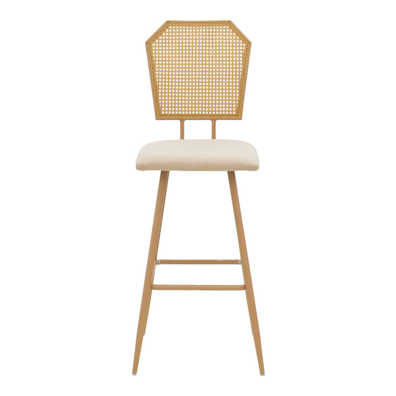 Scaun de bar Camilla I, Bej, 47x58x117 cm, perspectiva suplimentara