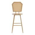 Scaun de bar Camilla I, Bej, 47x58x117 cm, foto produs