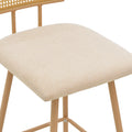 Scaun de bar Camilla I, Bej, 47x58x117 cm, foto produs 7