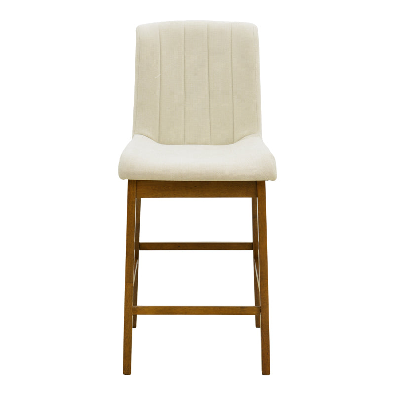 Scaun de bar Dalby, Lemn rubberwood, 50x45x103 cm - Nuc-Crem