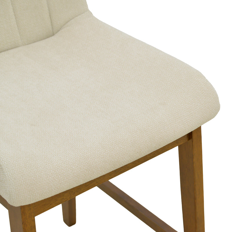 Scaun de bar Dalby, Lemn rubberwood, 50x45x103 cm - Nuc-Crem