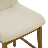 Scaun de bar Dalby, Lemn rubberwood, 50x45x103 cm - Nuc-Crem