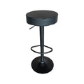 Scaun de bar Dianors reglabil pe inaltime baza, negru-negru 38x38x75 cm