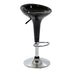 Scaun de bar Felice reglabil pe inaltime baza negru-crom 40x43x84 cm