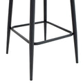 Scaun de bar Inflame, Antracit, 55x48x107 cm, foto produs 8