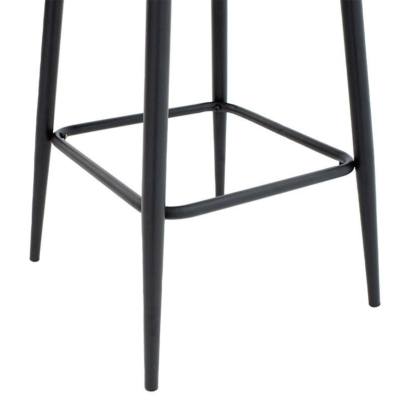 Scaun de bar Inflame, Antracit, 55x48x107 cm, foto produs 8