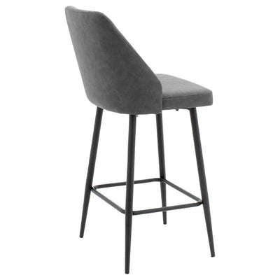 Scaun de bar Inflame, Antracit, 55x48x107 cm, foto produs 10