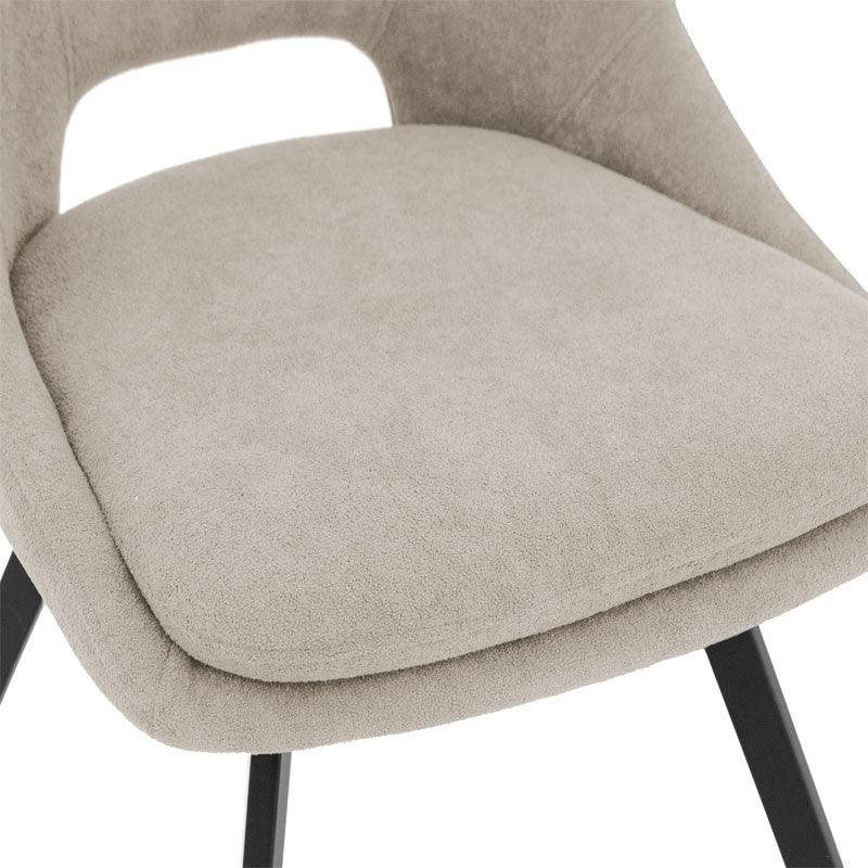 Scaun de bar Initiate, 48x56x98 cm - Crem