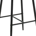 Scaun de bar Patrin picior -metal, Gri inchis neagra, 49x48x98 cm, foto produs 8
