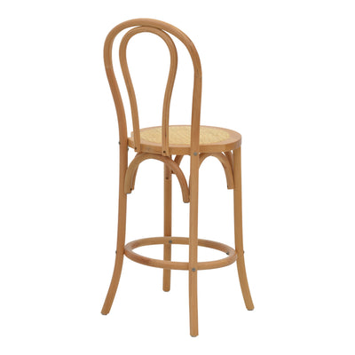 Scaun de bar Thonet lemn Natural de fag, 41x50x105 cm, imagine suplimentara