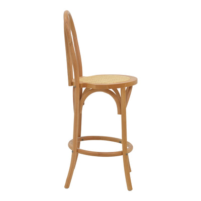 Scaun de bar Thonet lemn Natural de fag, 41x50x105 cm, detaliu produs