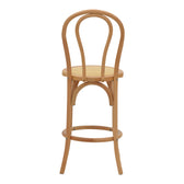 Scaun de bar Thonet lemn Natural de fag, 41x50x105 cm, foto produs