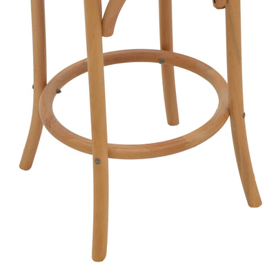 Scaun de bar Thonet lemn Natural de fag, 41x50x105 cm, foto produs 8