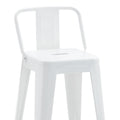 Scaun de bar Utopia, Alb, 42x42x86 cm, imagine suplimentara