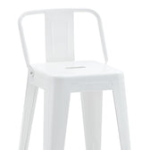 Scaun de bar Utopia, Alb, 42x42x86 cm, imagine suplimentara