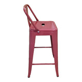 Scaun de bar Utopia, Negru, 42x42x86 cm - Teracota