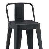 Scaun de bar Utopia, Negru Mat, 42x42x86 cm, imagine suplimentara