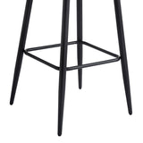Scaun de bar Velva catifeaa marului putred, Roz, 49x63x102 cm
