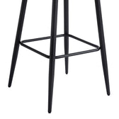 Scaun de bar Velva catifeaa marului putred, Roz, 49x63x102 cm, foto produs 7