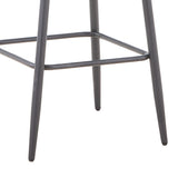 Scaun de bar Vivian bej catifea, 57x50x100 cm - Bej