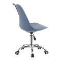 Scaun de birou ajustabil Gaston II, Modern, Albastru deschis, 48x57x77-90 cm, detaliu produs