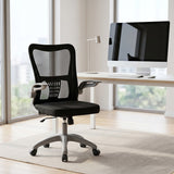 Scaun de birou Annalise, Negru, 57x53x100 cm
