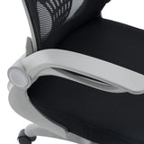Scaun de birou Annalise, Negru, 57x53x100 cm