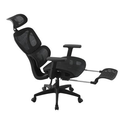 Scaun de birou Corus, Negru, detaliu produs