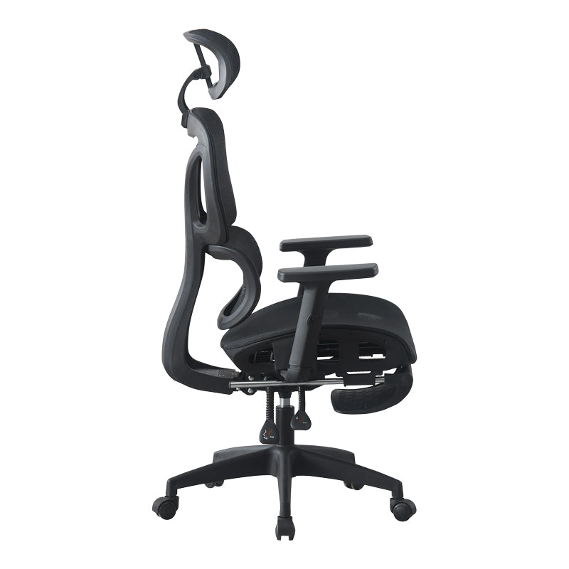 Scaun de birou Corus, Negru, imagine produs 4