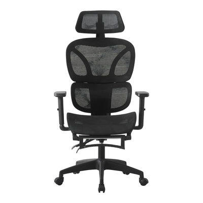 Scaun de birou Corus, Negru, imagine produs 5
