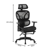 Scaun de birou Corus, Negru, imagine produs 8
