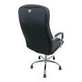 Scaun de birou director cu design matlasat, Negru, 62x70x116 cm, imagine suplimentara