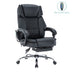 Scaun de birou director Thrive Premium Quality mecanism de masaj cu spate incalzit pu Negru