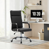 Scaun de birou directorial cu rotile Mavel, Negru, 55x62x100-110 cm, imagine suplimentara