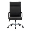 Scaun de birou directorial cu rotile Mavel, Negru, 55x62x100-110 cm, perspectiva suplimentara