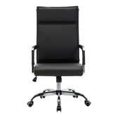 Scaun de birou directorial cu rotile Mavel, Negru, 55x62x100-110 cm, perspectiva suplimentara