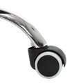 Scaun de birou directorial cu rotile Mavel, Negru, 55x62x100-110 cm, foto produs 6