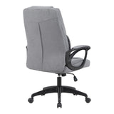 Scaun de birou directorial Kamora, stofa, 66x67x111 cm - Antracit