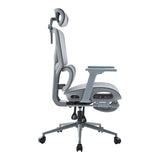 Scaun de birou directorial Vigo, 52x70x124 cm - Gri