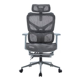 Scaun de birou directorial Vigo, 52x70x124 cm - Gri